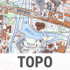 Podkłąd mapowy typu topograficzny